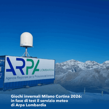 Giochi invernali Milano Cortina 2026: in fase di test il servizio meteo di Arpa Lombardia