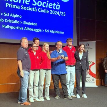 Polisportiva Albosaggia premiata ai vertici dello sci alpinismo nazionale