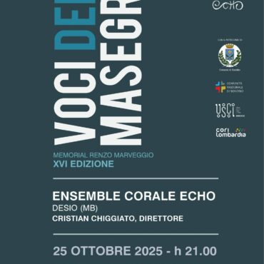 Voci del Masegra 2025 – XVI^ edizione: un weekend di grande musica corale a Sondrio