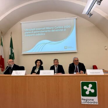Olimpiadi Milano-Cortina 2026. L’assessore regionale Lucente a Sondrio: Regione Lombardia potenzia i trasporti in Valtellina