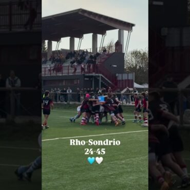 Inizio di campionato con il botto per il Sondrio Rugby. Risultato della partita di ieri: Rho -…
