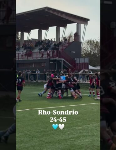 Inizio di campionato con il botto per il Sondrio Rugby. Risultato della partita di ieri: Rho -…