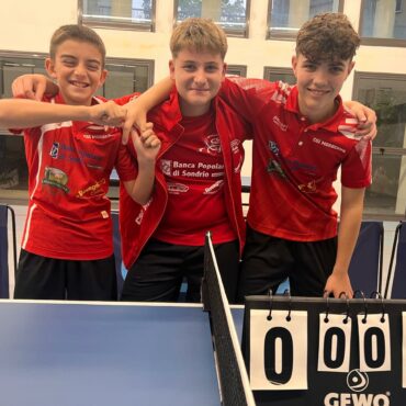 Campionato FITET Lombardia: il GS CSI Morbegno debutta con quattro squadre tra Serie D1, D2 e D3
