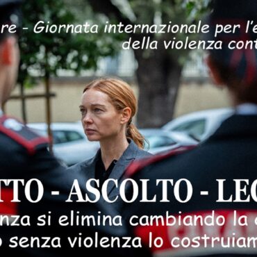 25 novembre: l’Arma dei Carabinieri in prima linea contro la violenza sulle donne