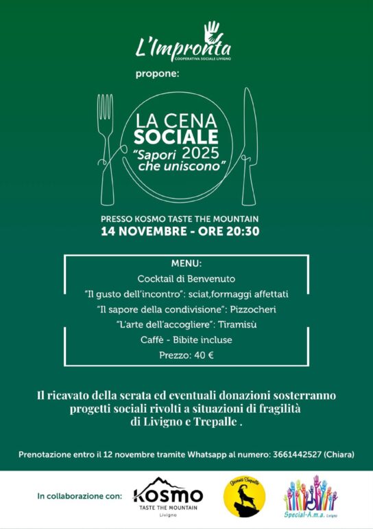 Locandina Cena Sociale