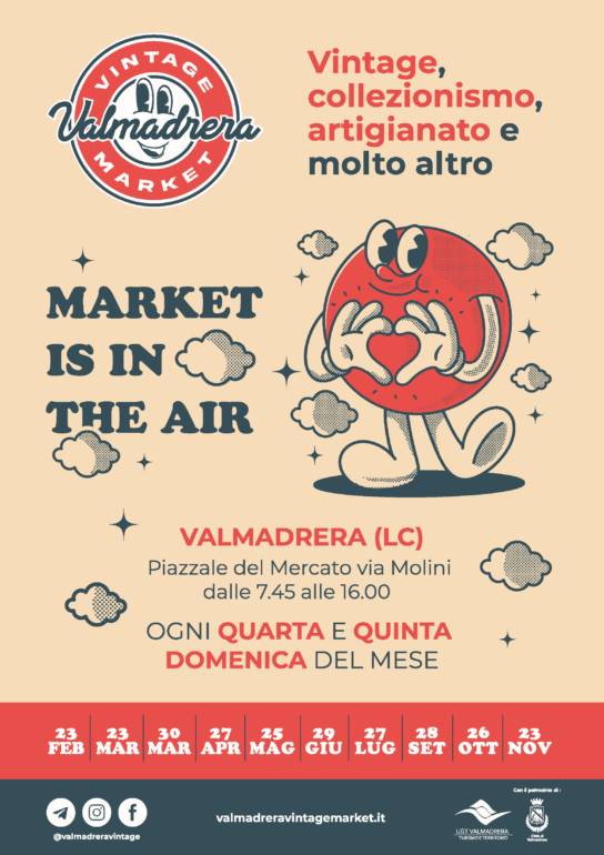 Locandina Valmadrera Vintage Market