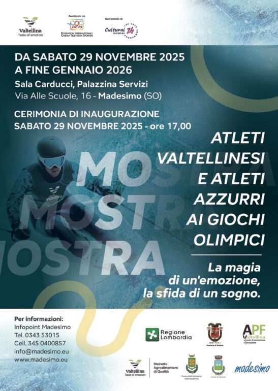 Mostra Atleti Valtellinesi e Atleti Azzurri Ai Giochi Olimpici