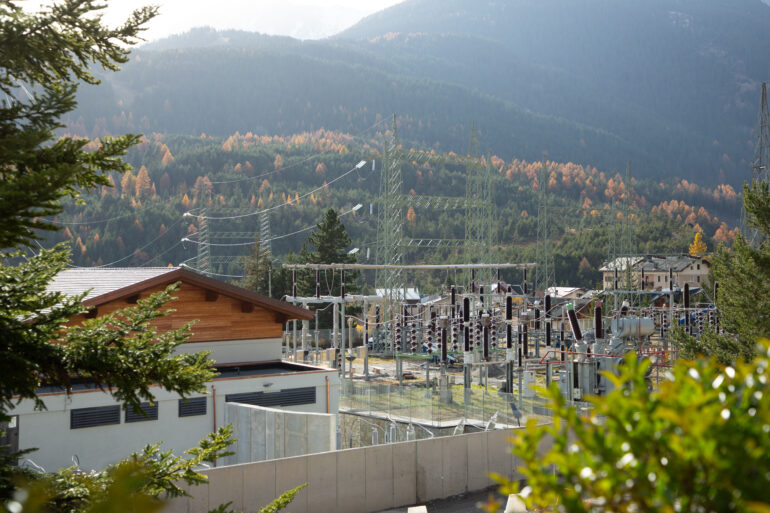Stazione Premadio Terna Milano Cortina 1
