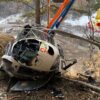 Elicottero precipitato a Lanzada: un morto e tre feriti