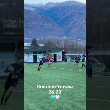 Rf Com Sondrio Rugby – Varese 26-20
