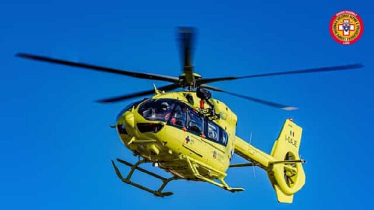 Albosaggia: slavina sul Pizzo Meriggio, due uomini sepolti sotto la neve. Muore uno, l'altro recuperato 1 Elisoccorso vigili del fuoco