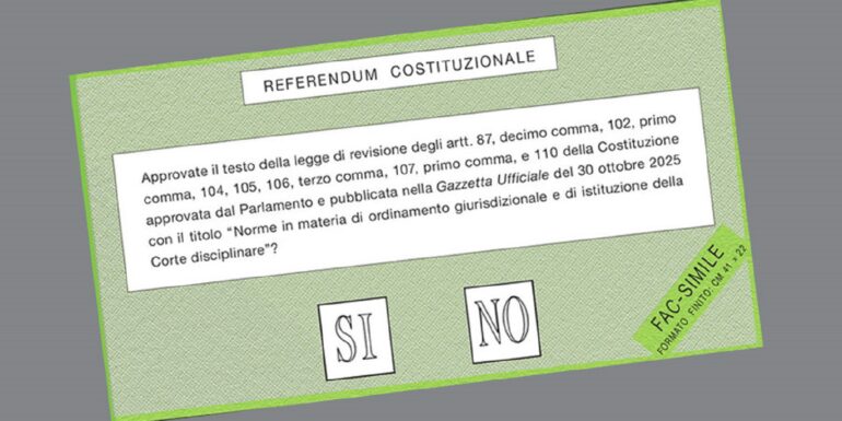 Referendum. Nella nostra provincia affluenza del 15,28% 1 scheda referendum